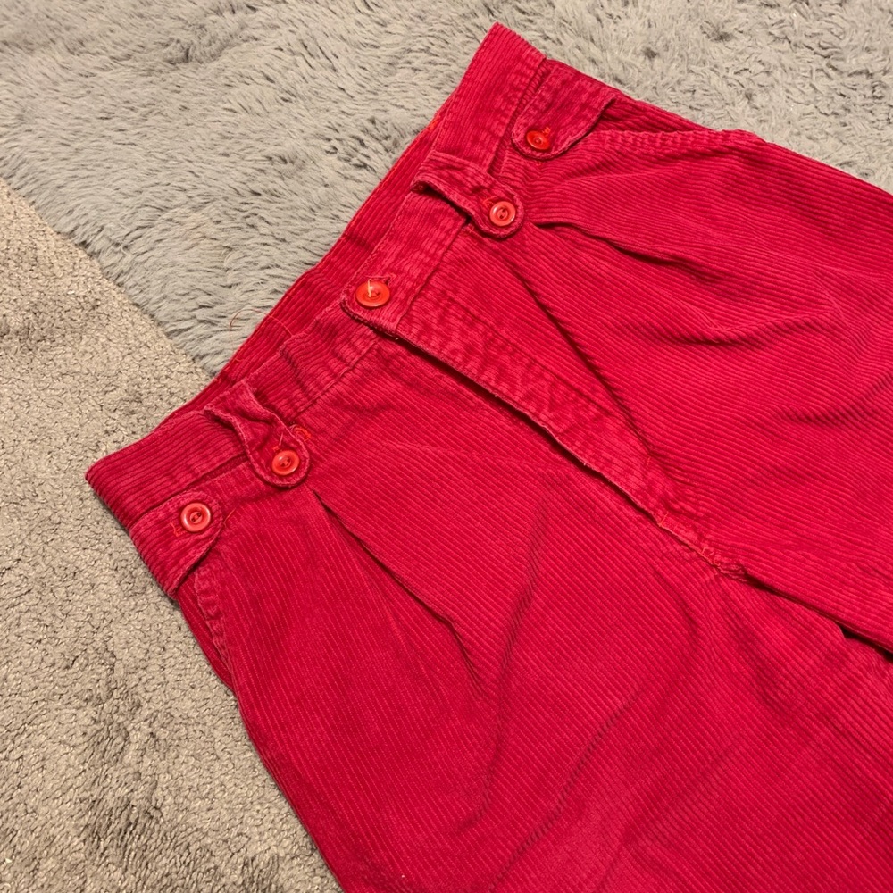 Vintage Sears Red Corduroys